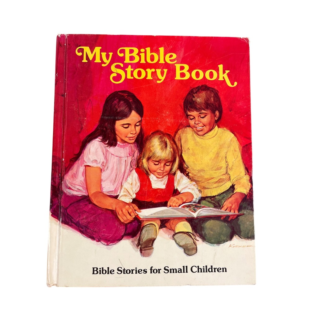 Concordia My Bible Story Book 1974 Vtg Homeschool Bedtime‎ Family Devotional